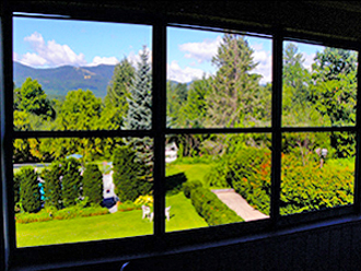 mountain view from room